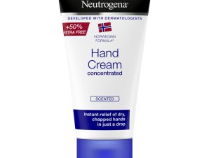 Neutrogena Hand Cream Κρέμα Περιποίησης Χεριών με Άρωμα για την Άμεση Ανακούφιση των Ξερών & Σκασμένων Χεριών 75ml