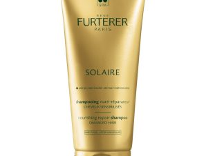 Rene Furterer Solaire Nourishing Repair Shampoo Επανορθωτικό Σαμπουάν Θρέψης για Μετά τον Ήλιο με Βούτυρο Φοίνικα 200ml