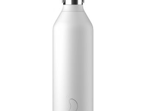 Chilly’s Series 2 Bottle Ανοξείδωτο Θερμός για Ζεστά & Κρύα Ροφήματα 1Lt – Arctic White