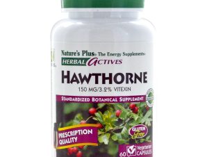 Natures Plus Hawthorne 150 mg Συμπλήρωμα Διατροφής από Τιτλοδοτημένο Εκχύλισμα Hawthorn με Αντιοξειδωτικές Ιδιότητες 60caps