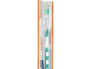 Pasta Del Capitano Toothbrush Soft Οδοντόβουρτσα Ιδανική για Όλη την Οικογένεια Απαλή 1 Τεμάχιο – Πράσινο