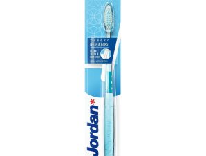 Jordan Target Teeth & Gums Toothbrush Soft Μαλακή Οδοντόβουρτσα για Βαθύ Καθαρισμό 1 Τεμάχιο – Γαλάζιο