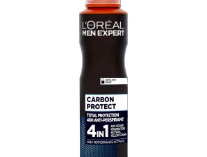 L’oreal Paris Men Expert Carbon Protect Spray Ανδρικό Αποσμητικό με 48ωρη Ολική Προστασία Ενάντια στον Ιδρώτα 150ml
