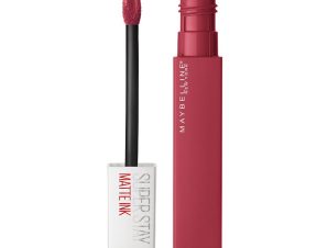 Maybelline Super Stay Matte Ink Liquid Lipstick για Ένα Άψογο ματ Αποτέλεσμα με Τέλειες Αποχρώσεις 5ml – 80 Ruler