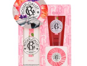 Roger & Gallet Πακέτο Προσφοράς Rose Fragrant Wellbeing Water Perfume 100ml & Δώρο Perfumed Soap Bar 50g & Wellbeing Shower Gel 50ml