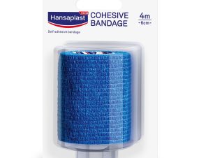Hansaplast Cohesive Bandage 4m x 6cm Αυτοσυγκρατούμενος Επίδεσμος 1 Τεμάχιο