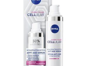 Nivea Cellular Expert Filler Concentrated Anti-Age Serum Ενισχυμένος Αντιρυτιδικός Ορός Προσώπου 40ml