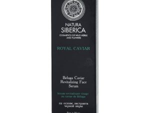 Natura Siberica Royal Caviar Revitalizing Face Serum Μοναδικός Αντιγηραντικός Ορός Προσώπου με Μαύρο Χαβιάρι 30ml