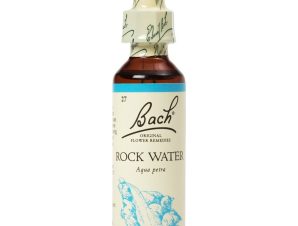 Bach Rock Water Συμπλήρωμα Διατροφής Ανθοϊάματος με Φυσικό, Ιαματικό Νερό Πηγής για Ενέργεια & Απόδοση σε Όλους τους Τομείς 20ml