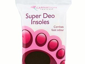 Vican Carnation Footcare Super Deo Insoles Combats Foot Odour Πάτοι με Ειδικούς Παράγοντες Κατά των Μικροβίων & των Μυκήτων One Size 1 Ζευγάρι