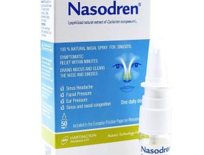 PharmaQ Nasodren Nasal Spray Ρινικό Σπρέι για την Αποσυμφόρηση & τον Καθαρισμό των Ρινικών Κοιλοτήτων 50mg