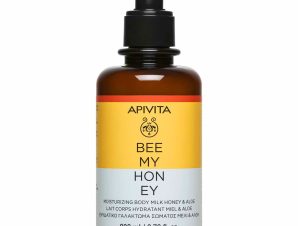 Apivita Bee my Honey Moisturizing Body Milk with Honey & Aloe Ενυδατικό, Αναζωογονητικό Γαλάκτωμα Σώματος με Μέλι & Αλόη 200ml