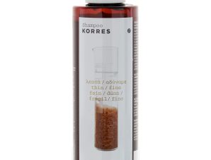 Korres Σαμπουάν Πρωτείνες Ρυζιού & Τίλιο για Λεπτά/Αδύναμα Μαλλιά 250ml