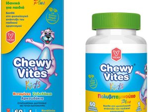 Chewy Vites Kids Multivitamin Plus Παιδικές Πολυβιταμίνες που Βοηθούν στη Διατήρηση της Καλής Φυσικής Υγείας 60 Ζελεδάκια