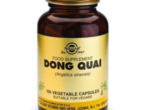 Solgar Dong Quai Συμπλήρωμα Διατροφής Κατάλληλο σε Περιπτώσεις Προεμμηνορυσιακής Έντασης 100 veg.caps