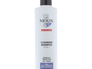 Nioxin Cleanser Shampoo System 5 Step 1 Καθαριστικό Σαμπουάν για Ελαφρώς Αραιωμένα Χημικά Επεξεργασμένα Μαλλιά 300ml
