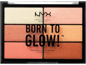 NYX Professional Makeup Born to Glow Highlighting Palette Παλέτα Μακιγιάζ 1 Τεμάχιο