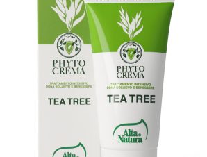 Alta Natura Phytocrema Tea Tree Κρέμα Εξυγίανσης της Επιδερμίδας με Τεϊοδεντρο, Κατά των Ερεθισμών & του Σκασμένου Δέρματος 75ml