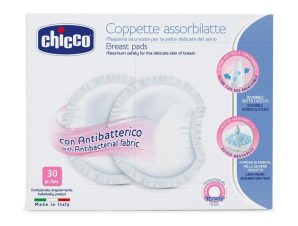 Chicco Επιθέματα Στήθους Αντιβακτηριακά – 30TMX