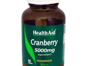 Health Aid Cranberry Extract Συμπλήρωμα Διατροφής για την Καλή Υγεία Του Ουροποιητικού 60tabs